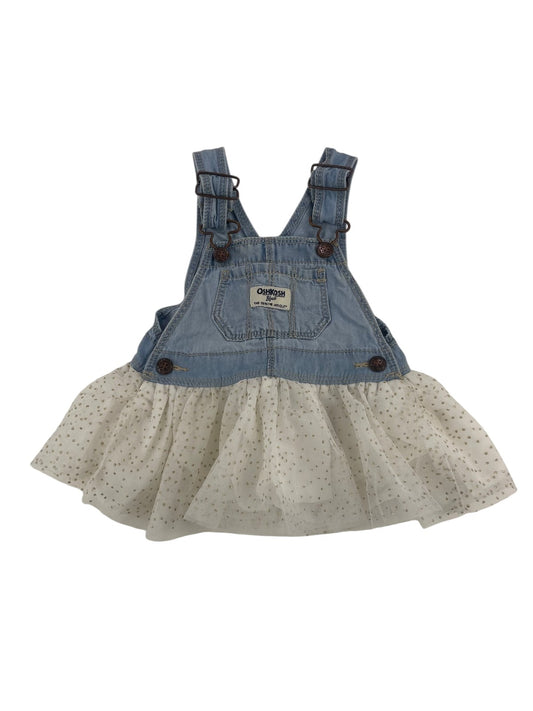 OshKosh B'gosh Denim Tulle Dress 9M