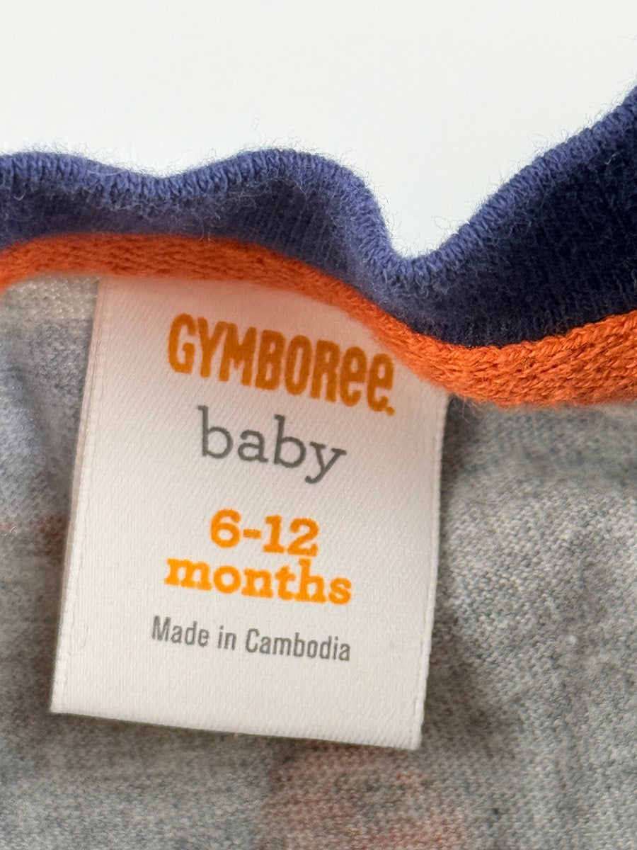 Gymboree Dinosaur Print Romper 6-12M