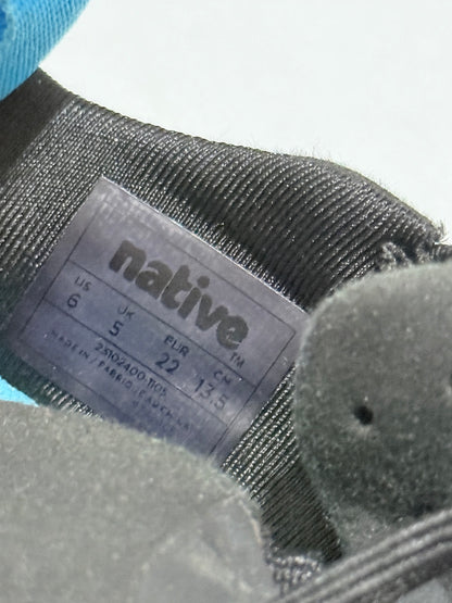 Native Black Slip-On Sneakers Size 6