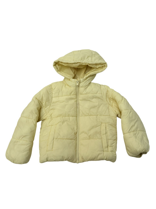 Primark Yellow Puffer Jacket Kids 3T