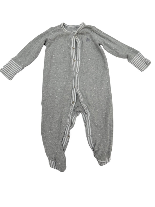 Baby Gap Star Print Footed Sleeper 0-3M
