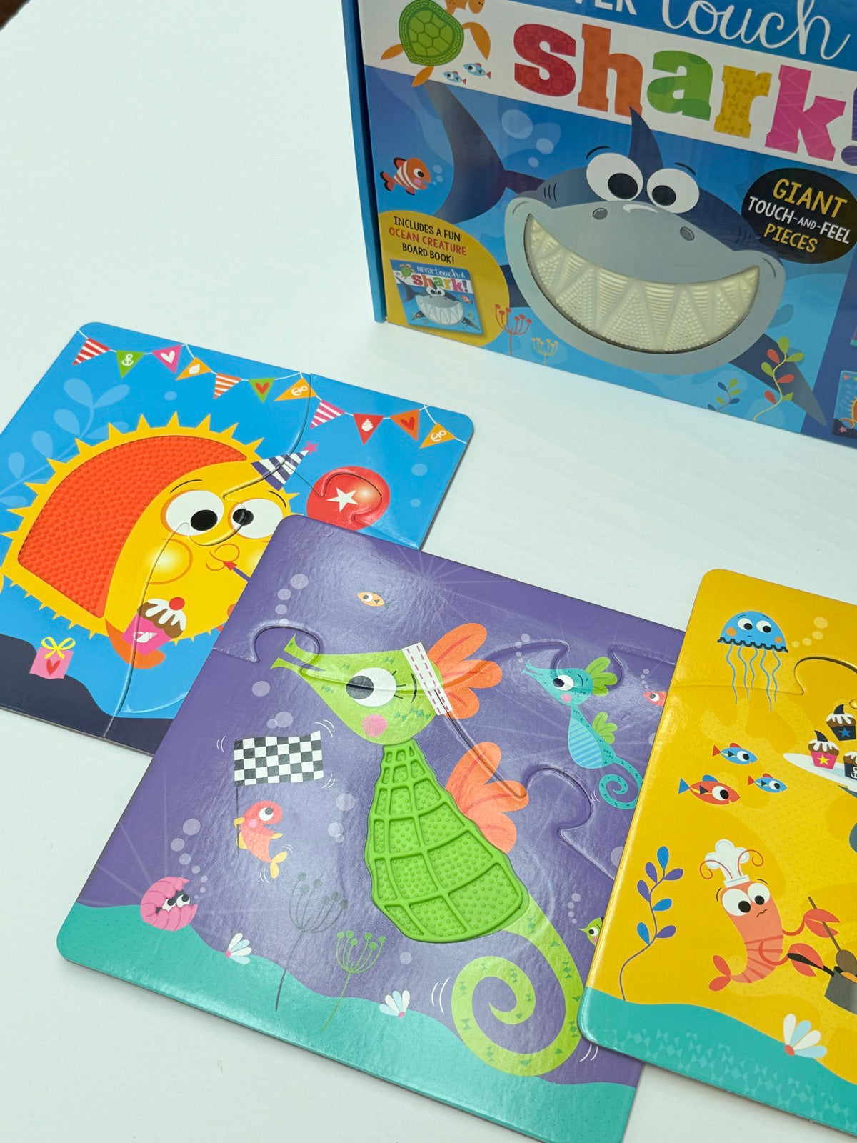 Never Touch a Shark Jigsaw Puzzle Set
