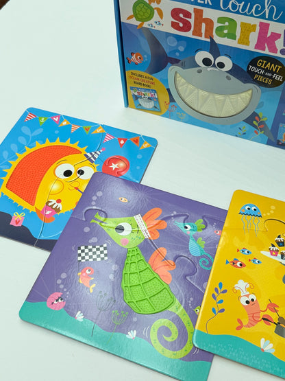 Never Touch a Shark Jigsaw Puzzle Set