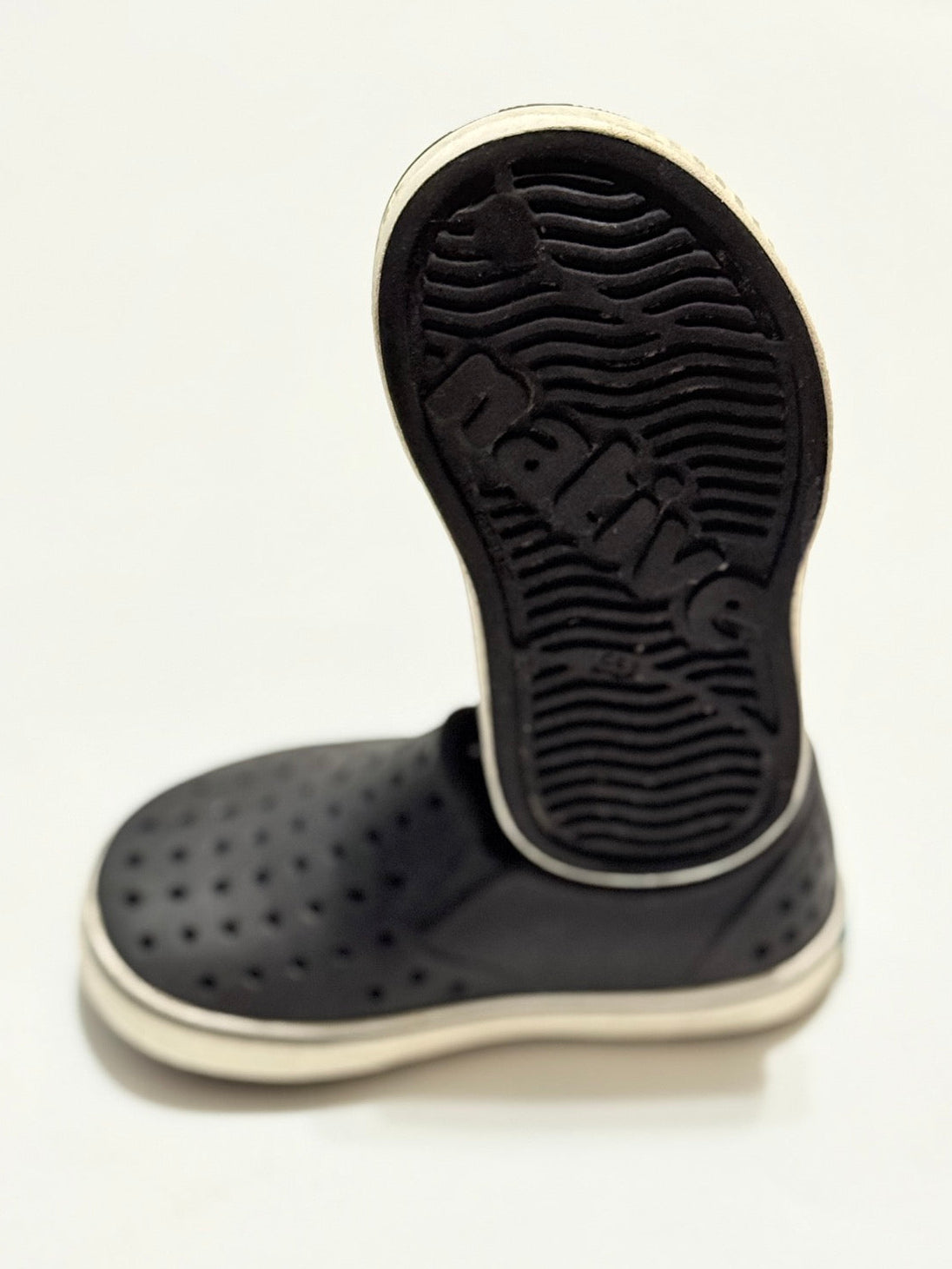 Native Miles Black Slip-On Shoes C6