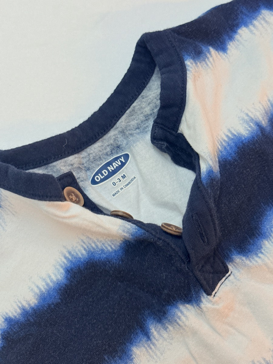 Old Navy Tie-Dye Bodysuit 0-3M