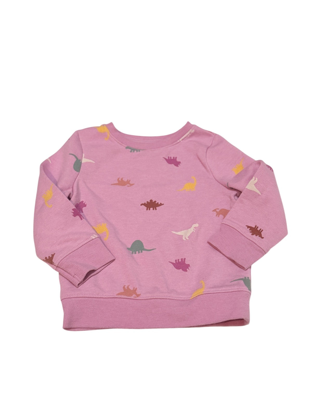 Cat & Jack Pink Dinosaur Sweatshirt 2T