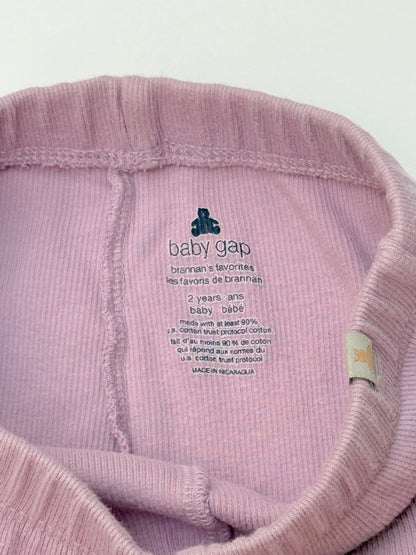 Baby Gap Ribbed Flare Leggings Size 2T