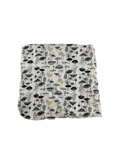 Debonair Creations Mushroom Flannel Burp Cloth