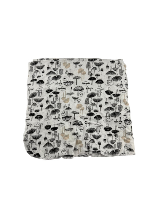 Debonair Creations Mushroom Flannel Burp Cloth