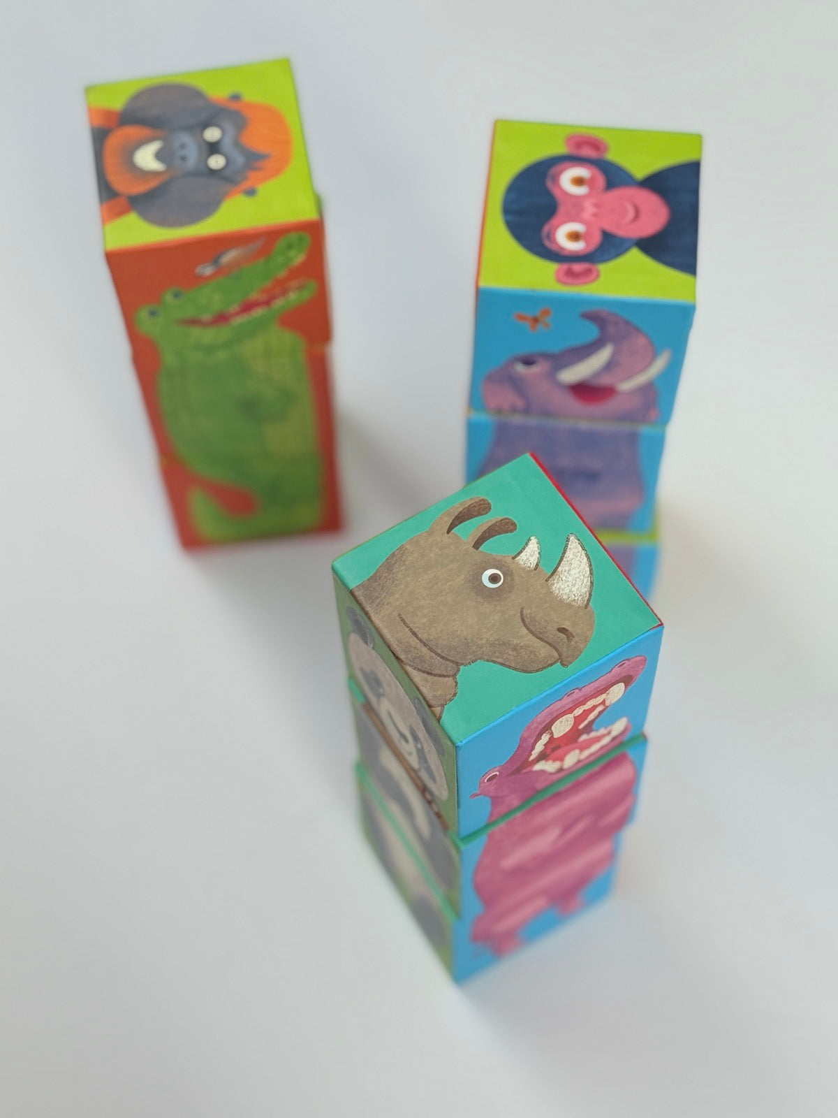 Crocodile Creek Animal Mix & Match Blocks