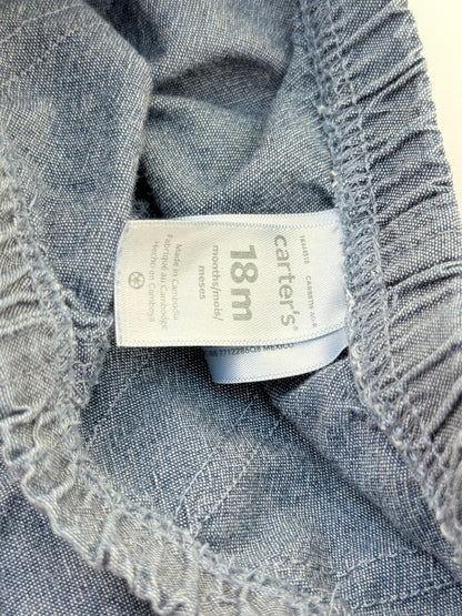 Carter's Chambray Shorts 18m