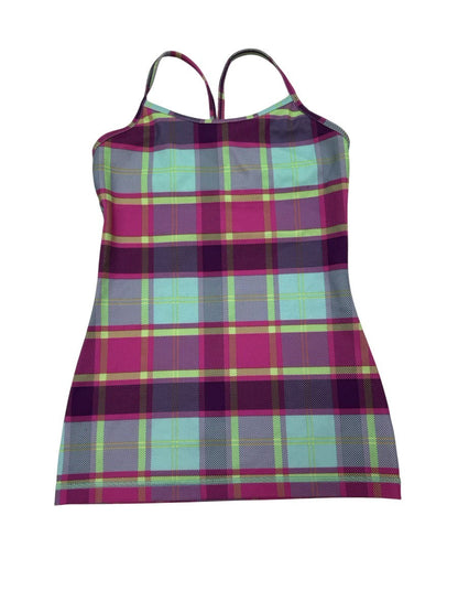 Ivivva Plaid Active Tank Top Size 12