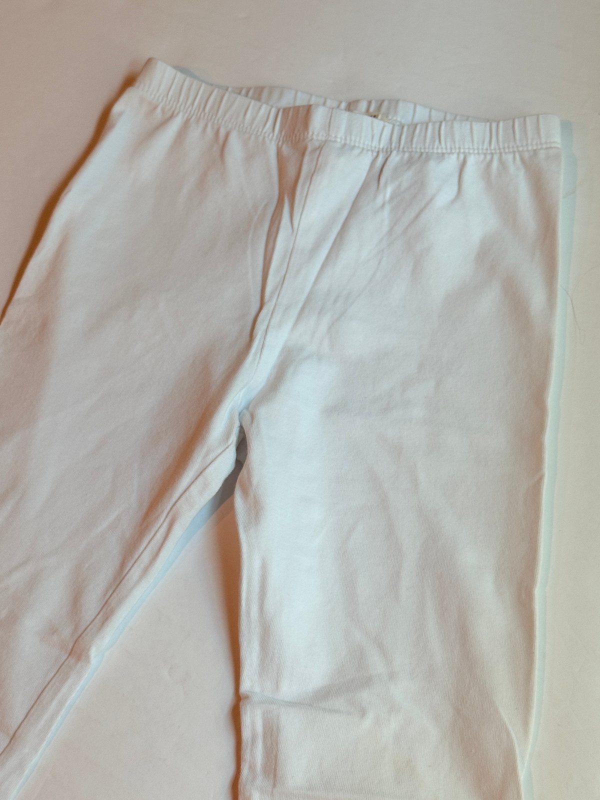 H&M White Cropped Leggings Size 5-6Y