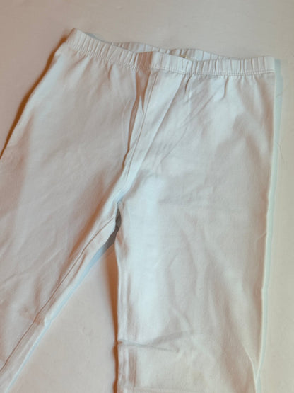 H&M White Cropped Leggings Size 5-6Y