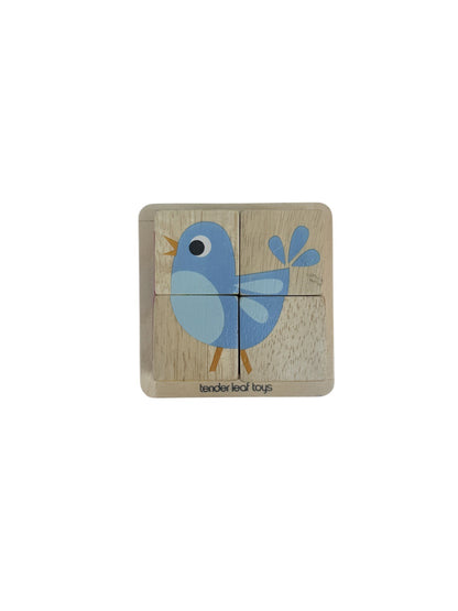 Tender Leaf Toys Wooden Animal Block Puzzle