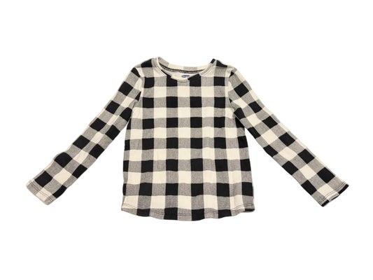 Old Navy Buffalo Plaid Long Sleeve Top 5T
