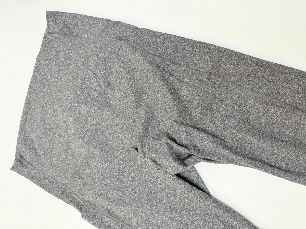 Maternity Gray Heathered Athletic Leggings