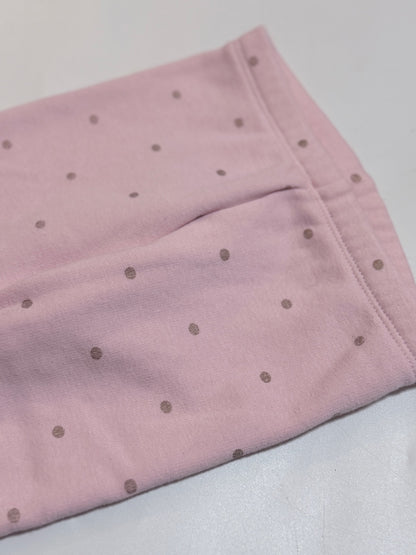Old Navy Thick Pink Polka Dot Leggings 3T