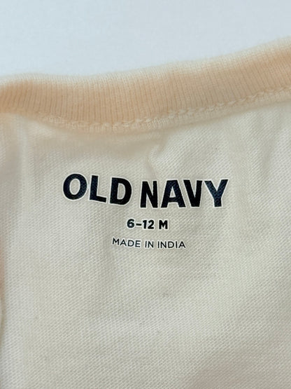 Old Navy Fire Truck Print Romper 6-12M