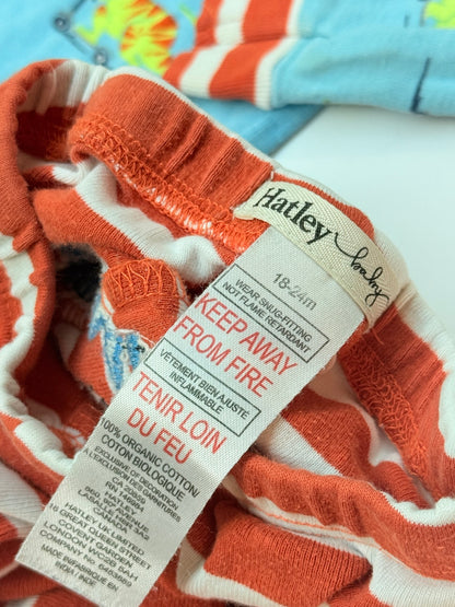 Hatley Dinosaur Scooter Pajama Set 18-24m