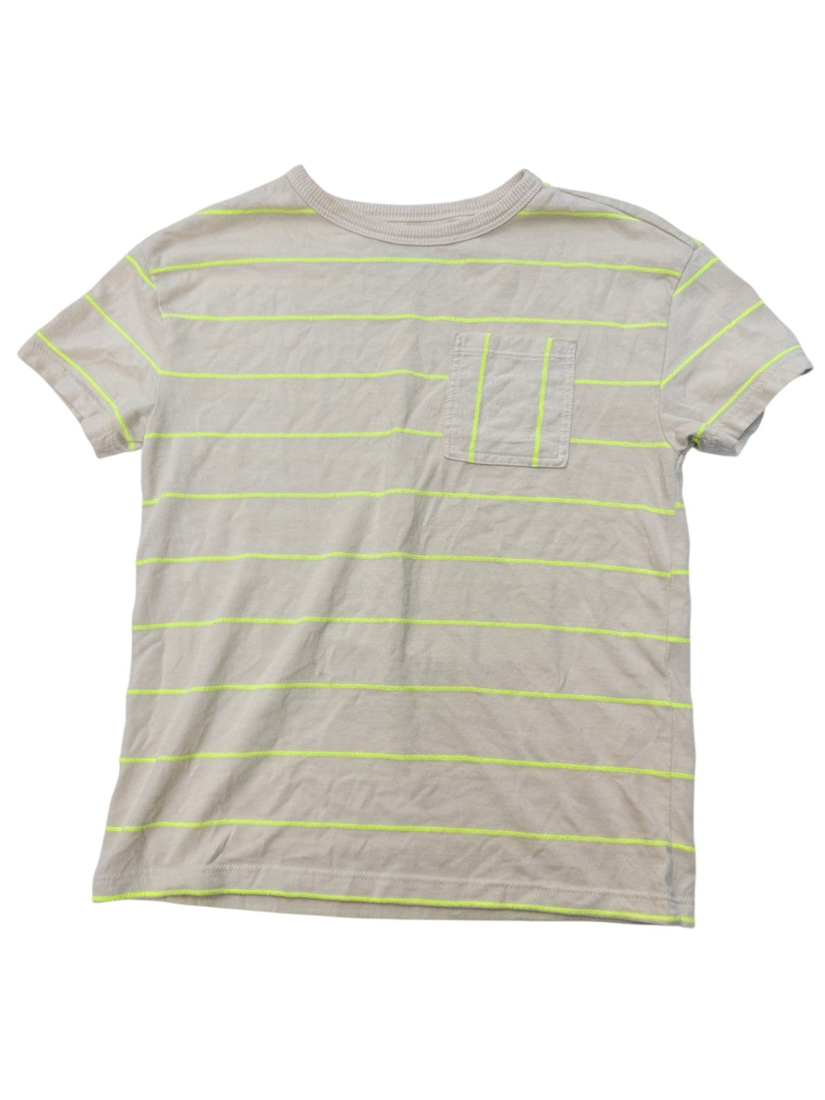 Cat & Jack Striped Pocket T-Shirt Size S (6/7) 6/7