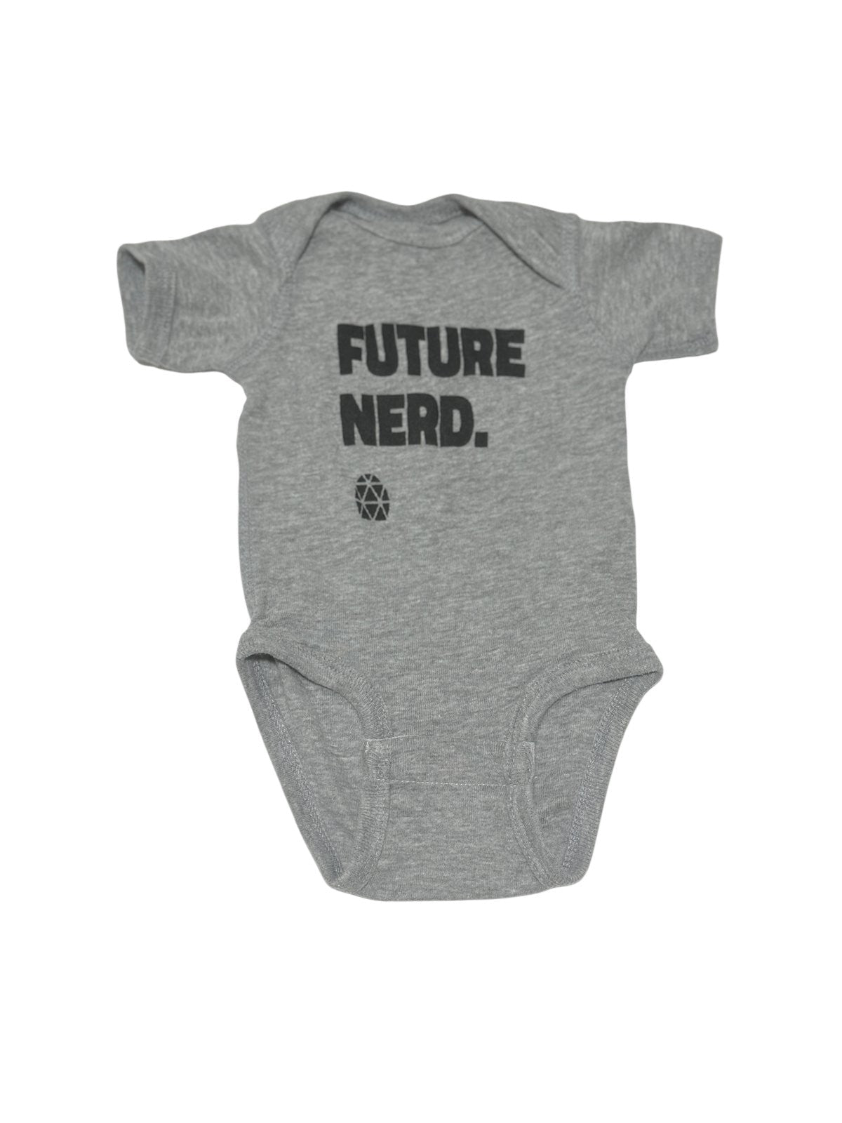 Future Nerd Gray Bodysuit Size NB