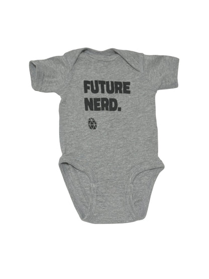 Future Nerd Gray Bodysuit Size NB