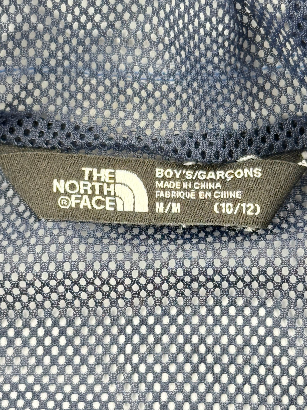The North Face Blue Hooded Jacket Size M (10/12) 10/12
