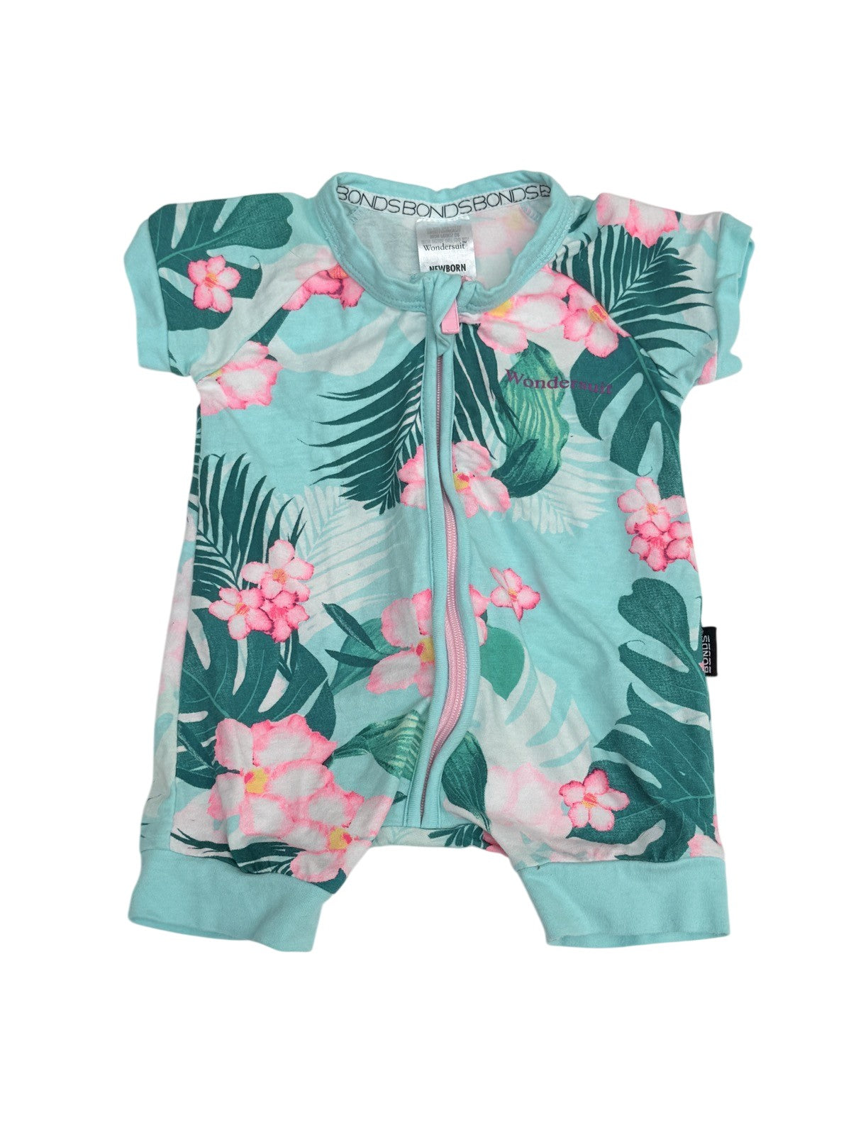 Bonds Wondersuit Tropical Floral Romper Newborn