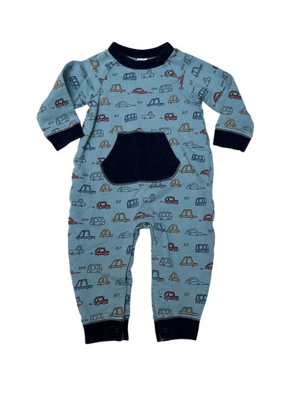 Baby Gap Car Print Footless Sleeper 12-18M
