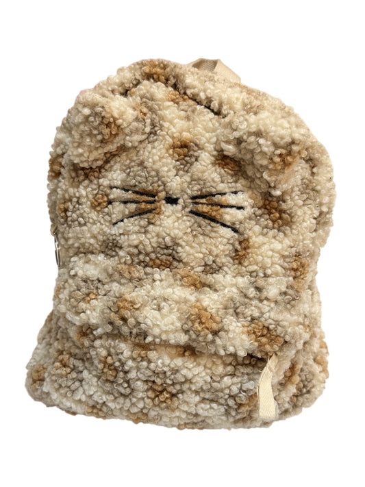 Zara Cat Fluffy Mini Backpack