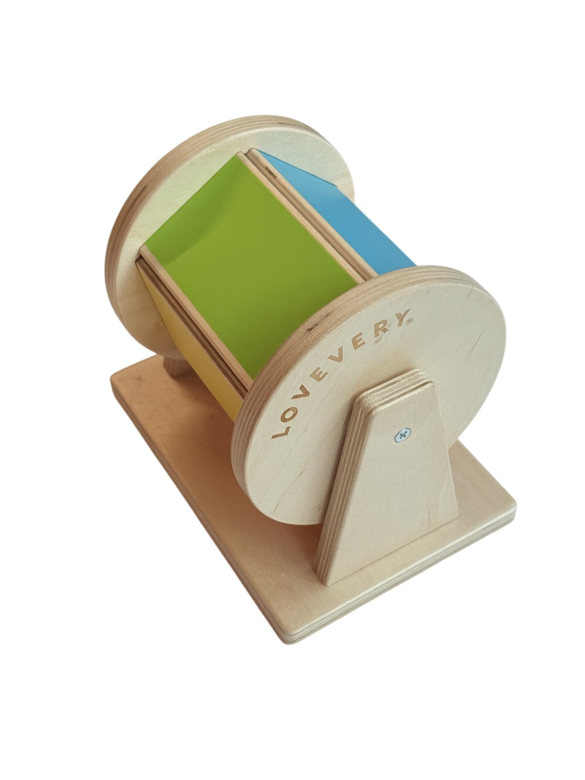 Lovevery Rainbow Spinning Drum Montessori Toy