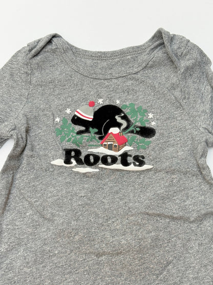 Roots Baby Beaver Cabin T-Shirt 12-18M