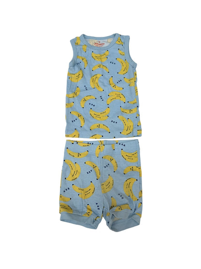 Joe Fresh Banana Print Pajama Set 2T