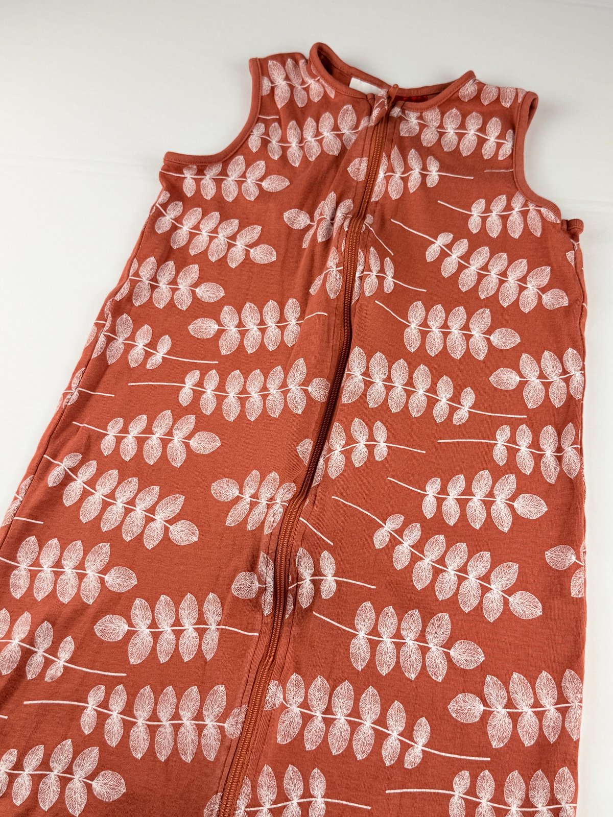 Dymples Rust Leaf Print Sleep Sack 2T