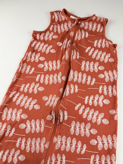 Dymples Rust Leaf Print Sleep Sack 2T