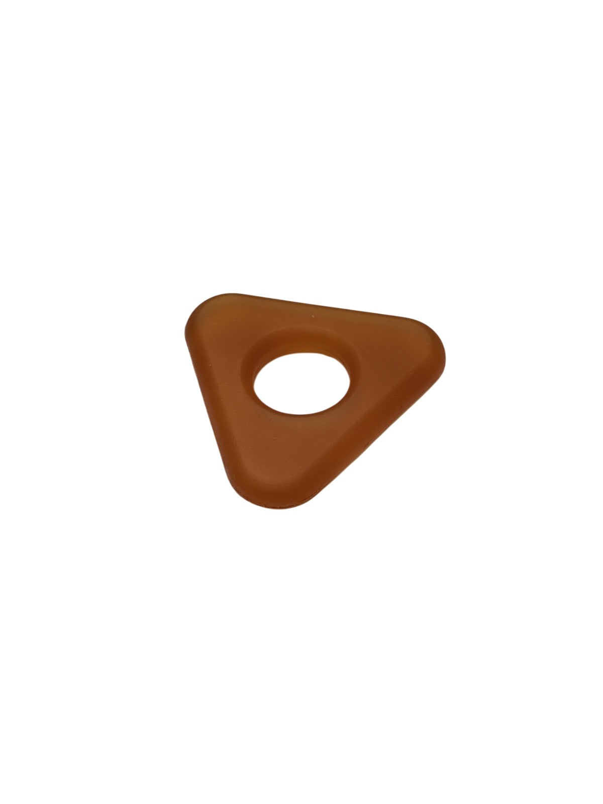 Amber Triangle Shape Button/Bead Accessory