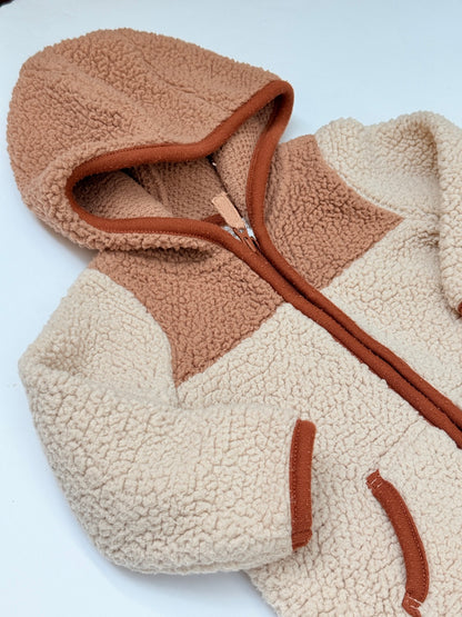 Carter's Sherpa Hooded Jumpsuit 9m