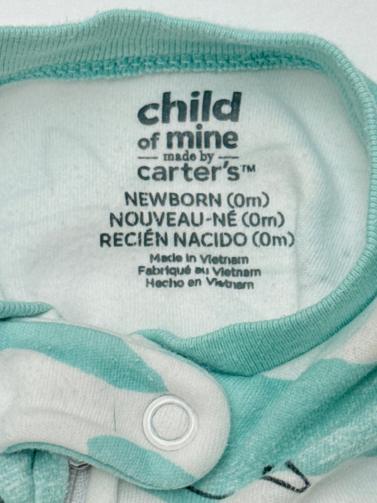 Child of Mine Carter's Whale Sleeper Newborn