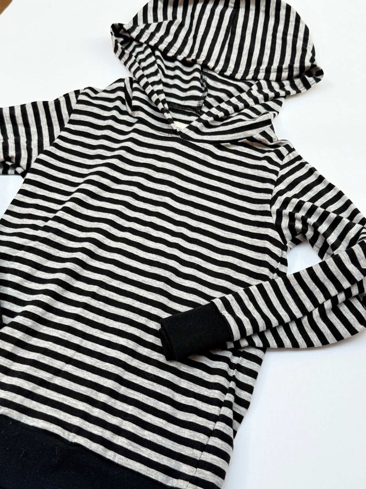 Mini Mioche Striped Hoodie Size 5 6