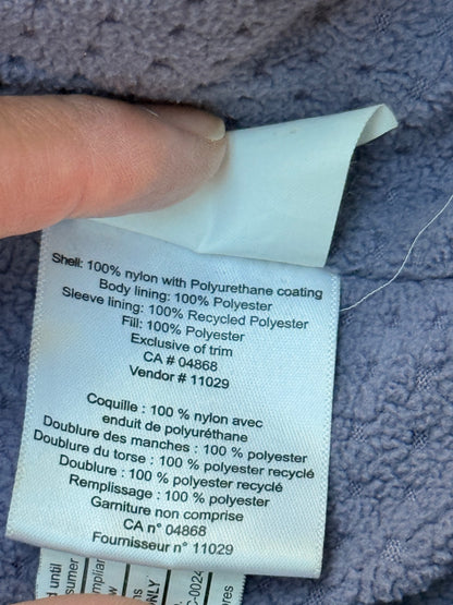 MEC Purple Hooded Rain Jacket Size 8