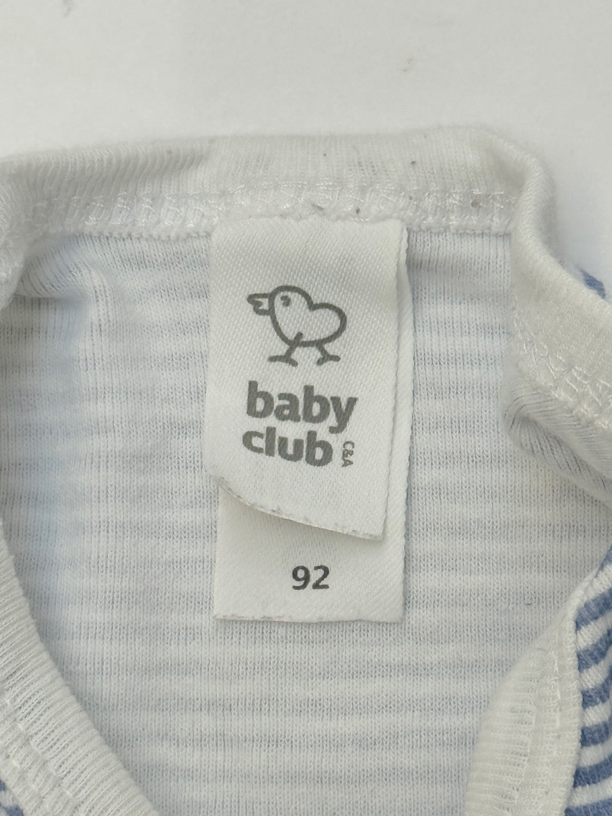 Baby Club C&A Striped Bodysuit Size 2T