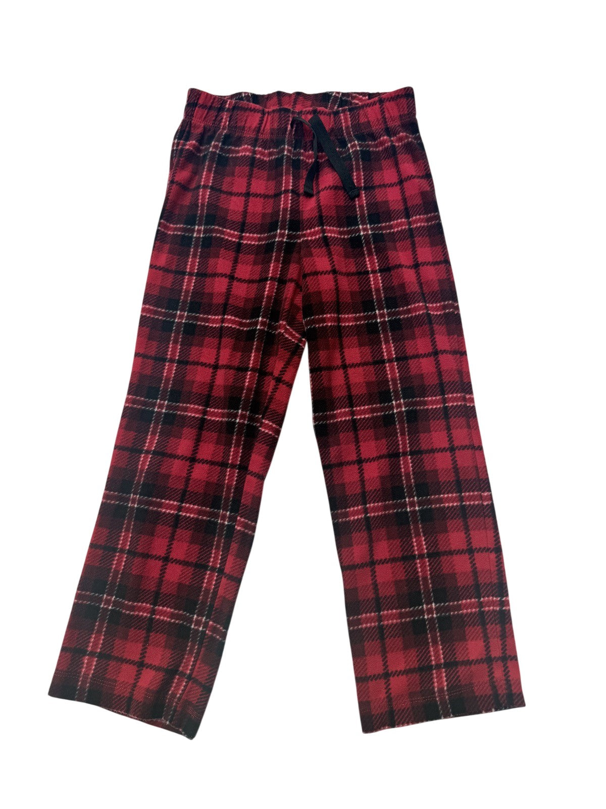 Old Navy Red Plaid Fleece Pajama S (6-7) 6-7