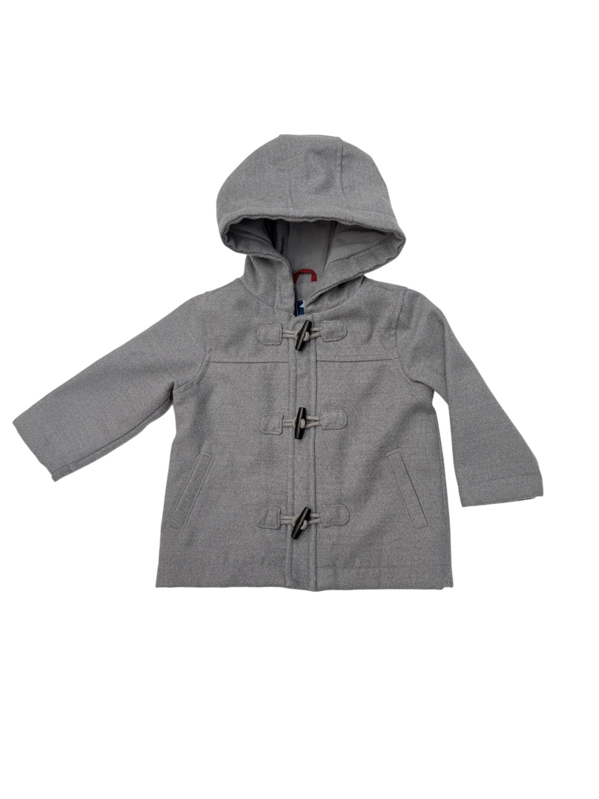 Old Navy Gray Duffle Toggle Coat 18-24M