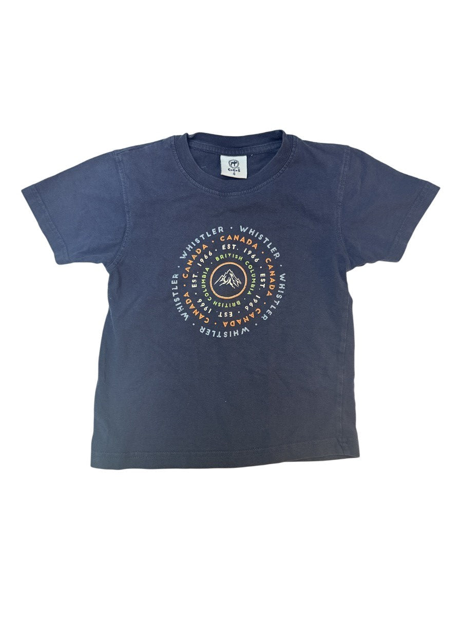 SGS Whistler British Columbia T-Shirt Size 4T