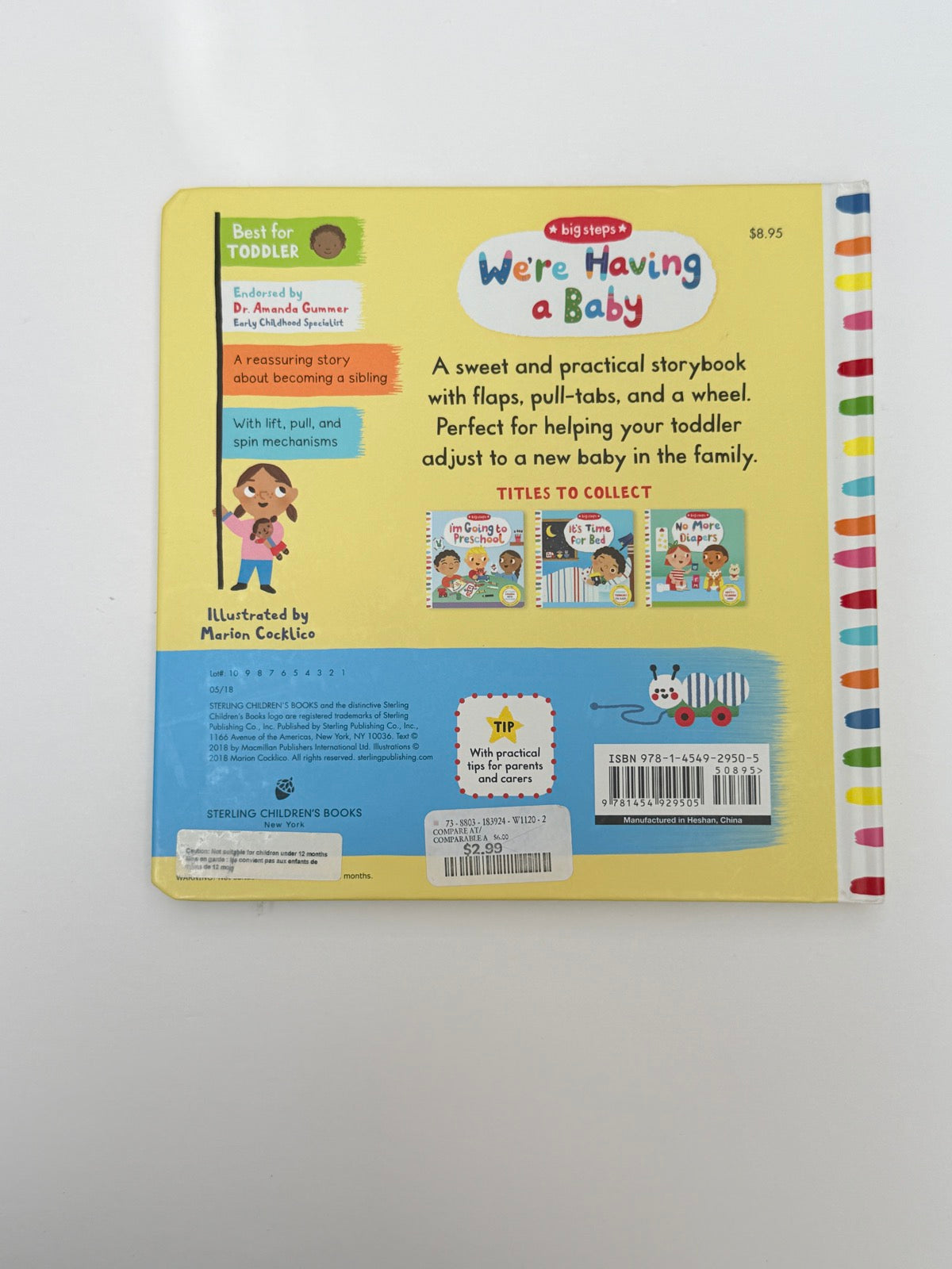 Big Steps We're Having a Baby Board Book
