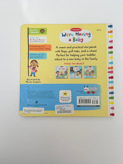 Big Steps We're Having a Baby Board Book