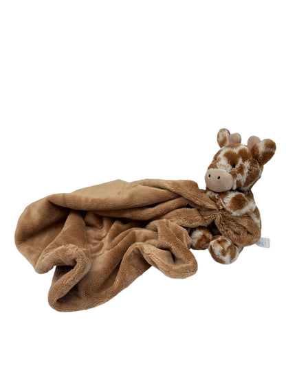 Jellycat Bashful Giraffe Baby Soother Blanket