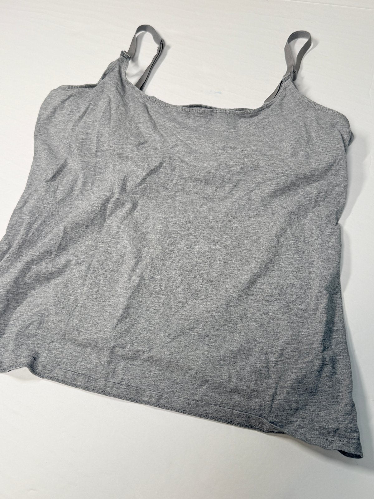 Maternity Gray Nursing Tank Top