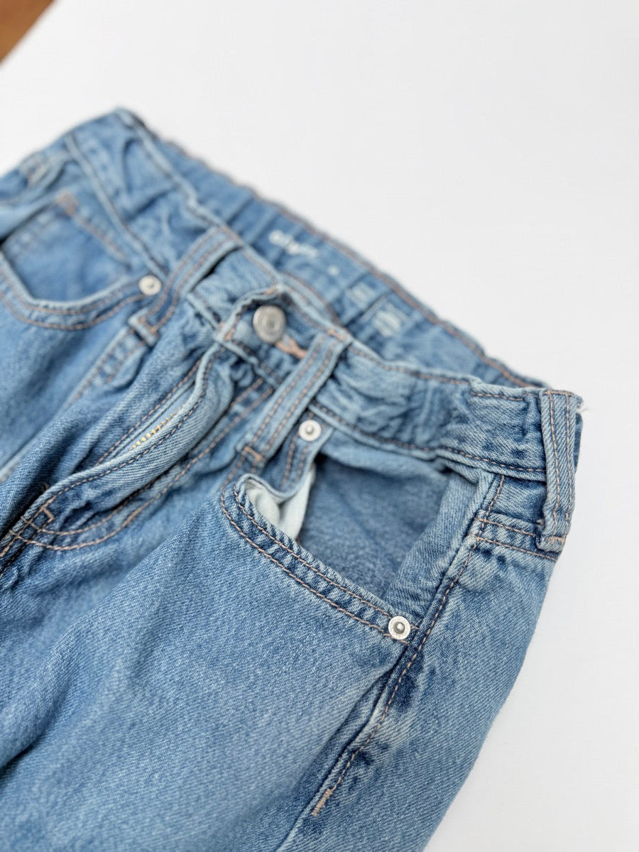 Old Navy High-Rise Baggy Wide-Leg Jeans Size 12